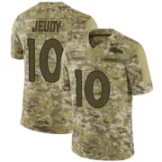 Camo Men's Jerry Jeudy Denver Broncos Limited 2018 Salute to Service Jersey