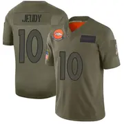 Camo Men's Jerry Jeudy Denver Broncos Limited 2019 Salute to Service Jersey