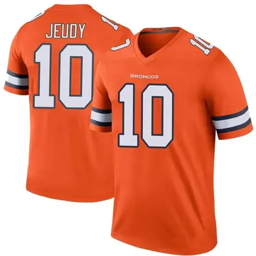 Orange Men's Jerry Jeudy Denver Broncos Legend Color Rush Jersey