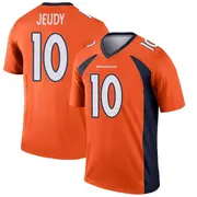 Orange Men's Jerry Jeudy Denver Broncos Legend Jersey