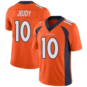 Orange Men's Jerry Jeudy Denver Broncos Limited Team Color Vapor Untouchable Jersey