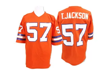 Orange Men's Tom Jackson Denver Broncos Authentic Mitchell And Ness Throwback Jersey