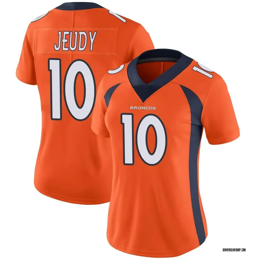 Orange Women's Jerry Jeudy Denver Broncos Limited Team Color Vapor Untouchable Jersey