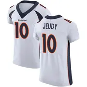 White Men's Jerry Jeudy Denver Broncos Elite Vapor Untouchable Jersey