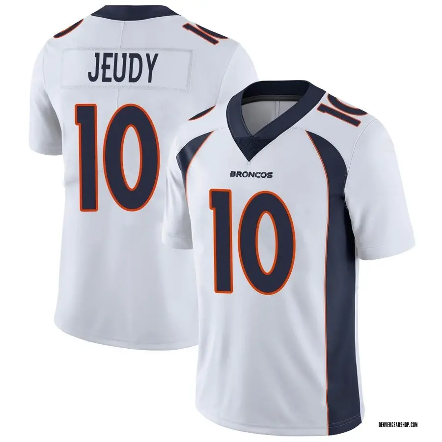 White Men's Jerry Jeudy Denver Broncos Limited Vapor Untouchable Jersey